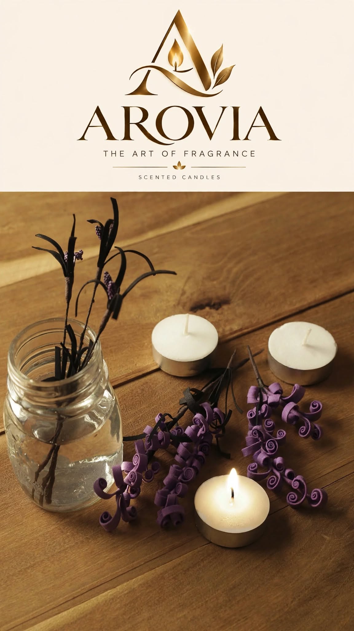 AROVIA White Tealight Candles Pack of 3 / 50 / 100 | 4-5 Hours Burn | Smokeless & Dripless Tealight | Premium Wax | Home Decor, Diwali, Meditation & Gifting