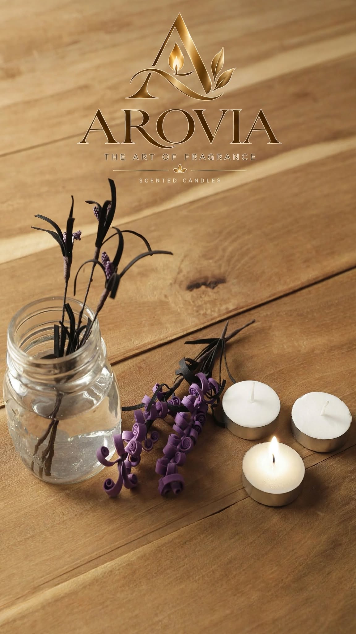 AROVIA White Tealight Candles Pack of 3 / 50 / 100 | 4-5 Hours Burn | Smokeless & Dripless Tealight | Premium Wax | Home Decor, Diwali, Meditation & Gifting